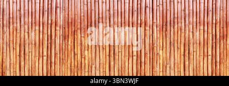 it is brown bamboo background. Stock Photo