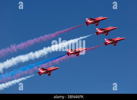 The Red Arrows. Stock Photo