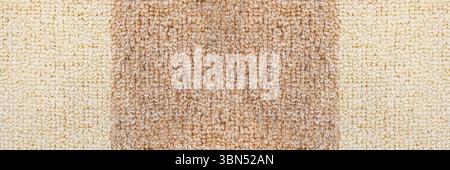 horizontal elegant carpet texture for pattern and background. Stock Photo
