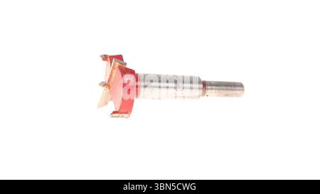 Woodworking tool displayed on a white background Stock Photo