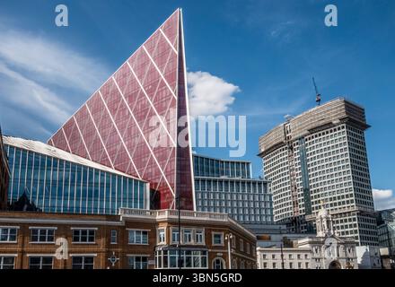 Headquarters of the National Cyber Security Centre or NCSC (a department of GCHQ), part of the Nova South development in Victoria, central London, UK Stock Photo