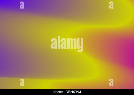 "Bright abstract background in vector-style format, featuring a smooth gradient flow from yellow to pink and magenta. Ideal for digital resources, web Stock Vector