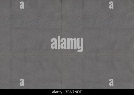 Flat design showing grey textured surface with worn concrete pattern and faint panel seams Stock Photo