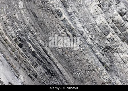 Natural raw rock slabs granite full frame as background Stock Photo