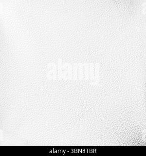 Wide Light white luxury upholstery sofa texture background clean gray vintage leather furniture pattern wallpaper, Panoramic elegant armchair Stock Photo