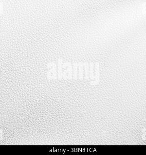 Wide Light white luxury upholstery sofa texture background clean gray vintage leather furniture pattern wallpaper, Panoramic elegant armchair Stock Photo