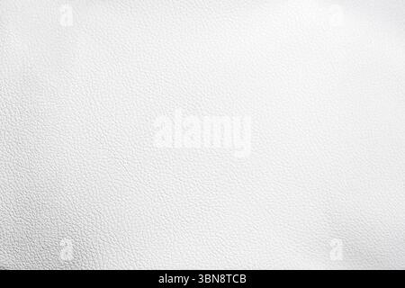 Wide Light white luxury upholstery sofa texture background clean gray vintage leather furniture pattern wallpaper, Panoramic elegant armchair Stock Photo