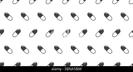 medical seamless pattern background with pills, vitamins. concept for hospitals, pharmacies and healthcare Stock Vector