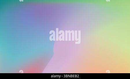 Colorful Gradient Flow – Multicolor Abstract Blend with Smooth Transitions Stock Vector