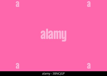 Abstract flat design is showing uniform bright pink background filling entire frame Stock Photo