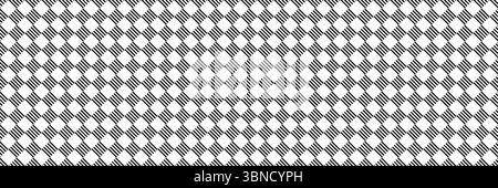 horizontal seamless plaid and checked design for pattern and background. Stock Vector