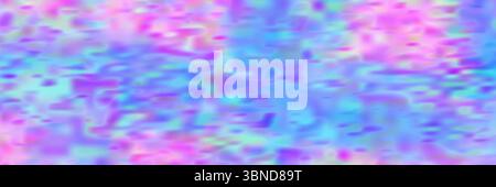 horizontal pastel holographic design for pattern and background. Stock Vector