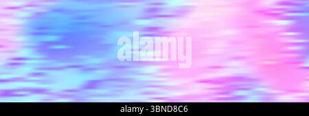 horizontal pastel holographic design for pattern and background. Stock Vector