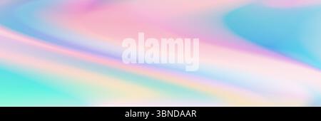 horizontal abstract pastel holographic texture design for pattern and background. Stock Vector