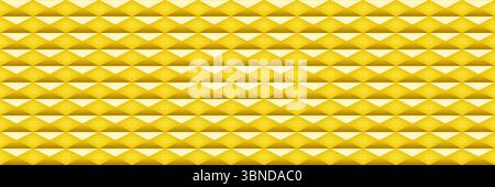 horizontal elegant gold design for pattern and background. Stock Vector