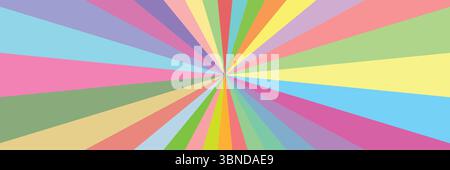 horizontal abstract colorful texture for pattern and background. Stock Vector
