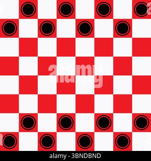 chess game board for pattern and design. Stock Vector