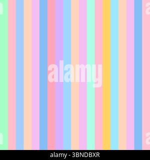 multicolored pastel lines design for pattern and background. Stock Vector