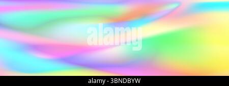 horizontal abstract colorful bright blur design for background. Stock Vector
