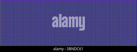 horizontal realistic digital LED screen for pattern and background. Stock Vector