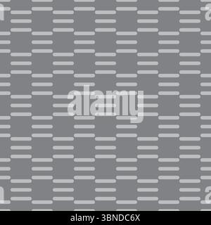 grey checked seamless design for pattern and background. Stock Vector