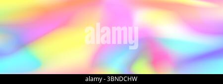 horizontal abstract colorful bright blur design for background. Stock Vector