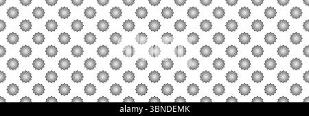 horizontal seamless of black modern zigzag design for pattern and background. Stock Vector