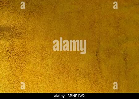 Durable, Soft Suede Cowhide Splits. Golden Leather Split Velour. Left Lighting. Design Background. Stock Photo