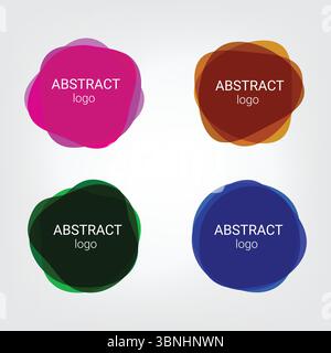 "Abstract Logo Design: Unique Branding for Your Business" Stock Vector