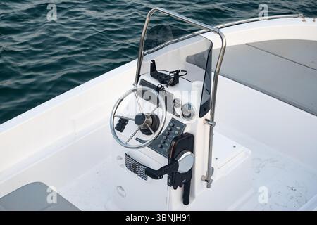 Modern Boat Navigation Instruments. Boating Photo Collection Stock ...