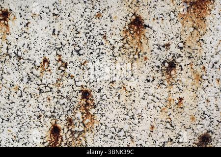 Rusty painted surface close-up abstract textured background Stock Photo