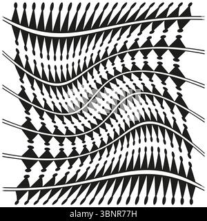 Radial burst patterns. Black white vector shapes. Geometric sunburst elements. Abstract ray designs. Stock Vector