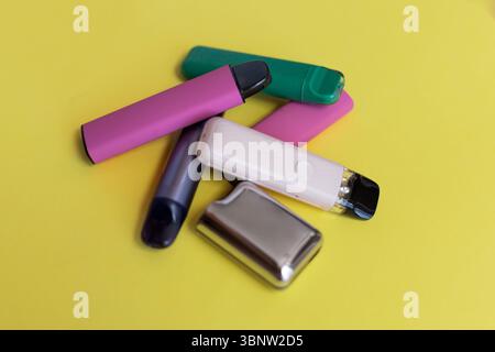 Colorful vape liquid hi-res stock photography and images - Alamy