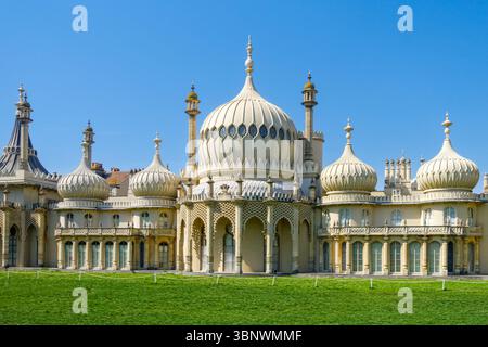 Brighton Pavilion or Royal Pavilion in Brighton, East Sussex England United Kingdom UK Stock Photo