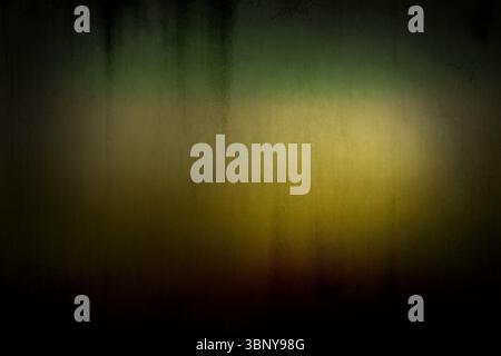 Abstract gradient is being shown in flat design, with vertical green to yellow to brown blend Stock Photo