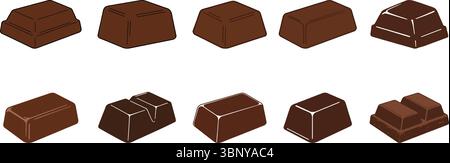 chocolate candy vector illustration art design Stock Vector