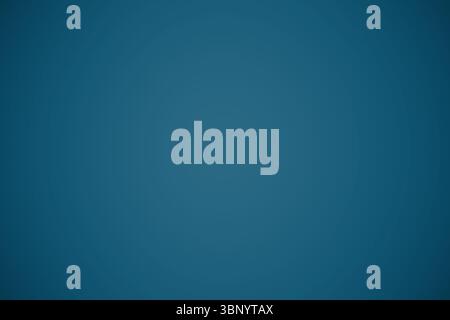Abstract blue gradient flat design is showing color shift from light to dark edges, copy space Stock Photo
