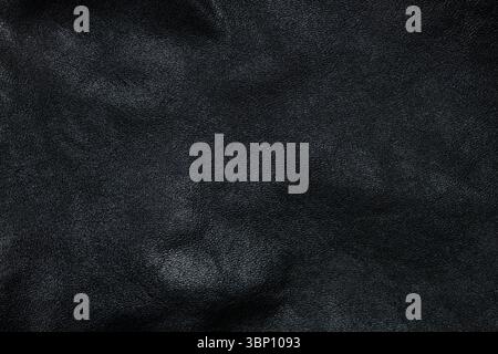 Close-Up of Dark Leather Surface for Design Use. Stock Photo