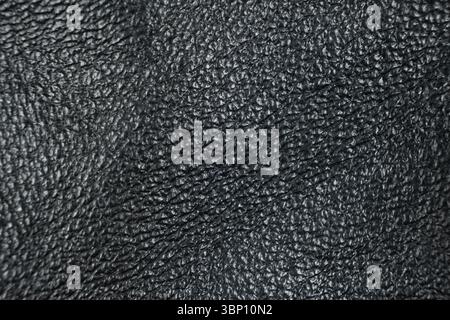 Grained Leather Pattern Background in High Detail. Stock Photo