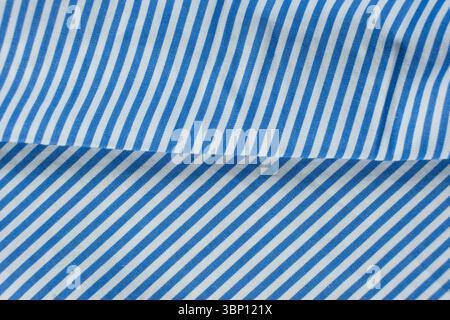Macro Texture of Pure Cotton Fabric. Stock Photo