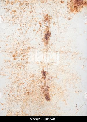 A rusty metal filing cabinet surface, textured with corrosion from years of use, perfect for industrial, vintage, or design stock photo projects. Stock Photo