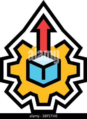 quick setup line icon vector illustration Stock Vector Image & Art - Alamy