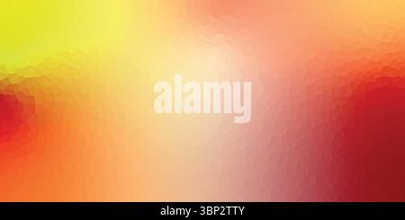 Polygonal rainbow mosaic background. Abstract low poly vector illustration. Triangular pattern in halftone style. Template geometric business design Stock Vector