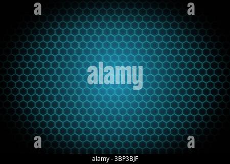 Black background with shiny hexagons Stock Photo - Alamy