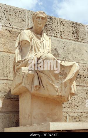 Reconstruction of the Theatre of Dionysus in ancient Athens, Greece ...