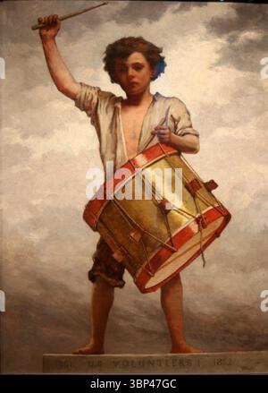 The Drummer Boy, by William Morris Hunt (1824?1879). This painting