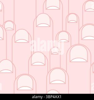 Fingers pattern seamless. Finger background. Palm texture Stock Vector