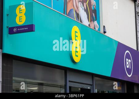 EE store in London England United Kingdom UK Stock Photo