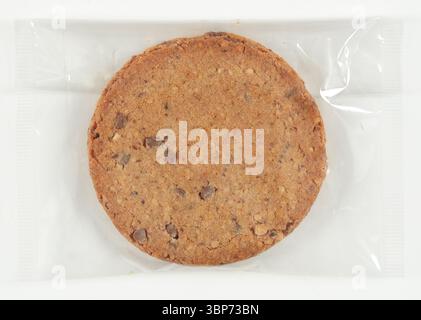 Small Appetizer Plate with Crackers isolated nature background with clipping path Stock Photo