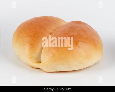 Baked bread Dinner Rolls isolated nature background with clipping path Stock Photo